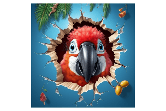 Christmas Macaw Broken Wall 1: Illustrations Review