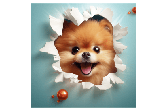 Christmas Pomeranian Broken Wall 4: Illustrations Review