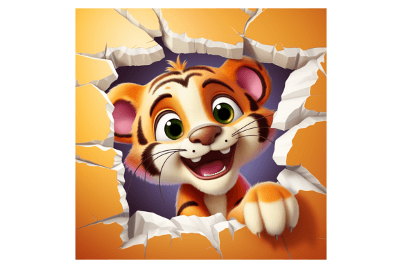 Christmas Tiger Broken Wall 3 Illustrations Review