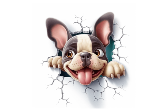 Review: Christmas French Bulldog Broken Wall 4