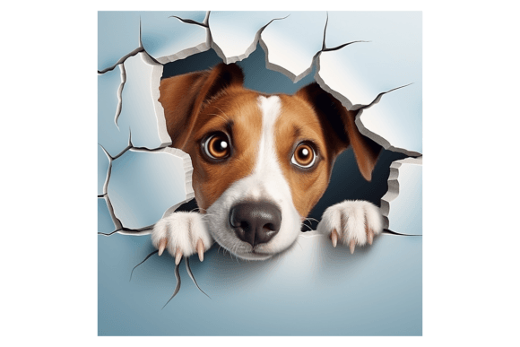 Review: Christmas Jack Russel Broken Wall 2 Illustrations