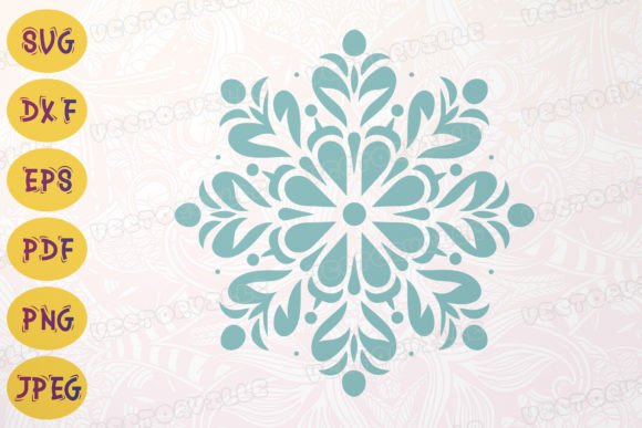 Reviewing Blue Snowflake SVG Christmas Clipart DXF