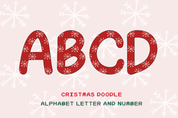 Reviewing Christmas Doodle Alphabet Letter 19