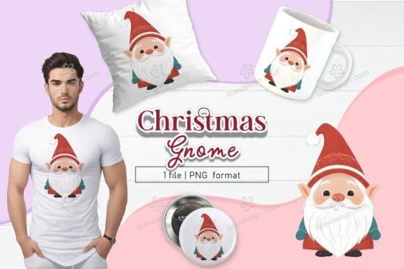Reviewing Christmas Gnome Sublimation Clipart_08
